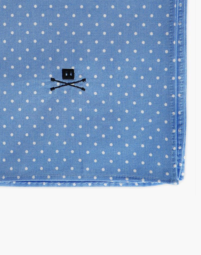 Pocket Square Polka Blue logo