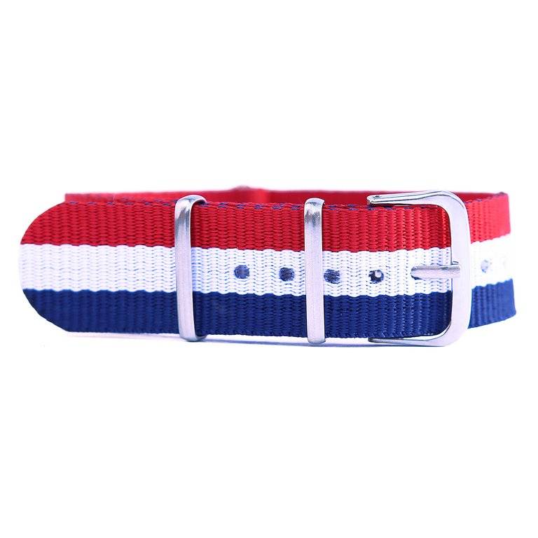 NATO STRAP RED/WHITE/BLUE