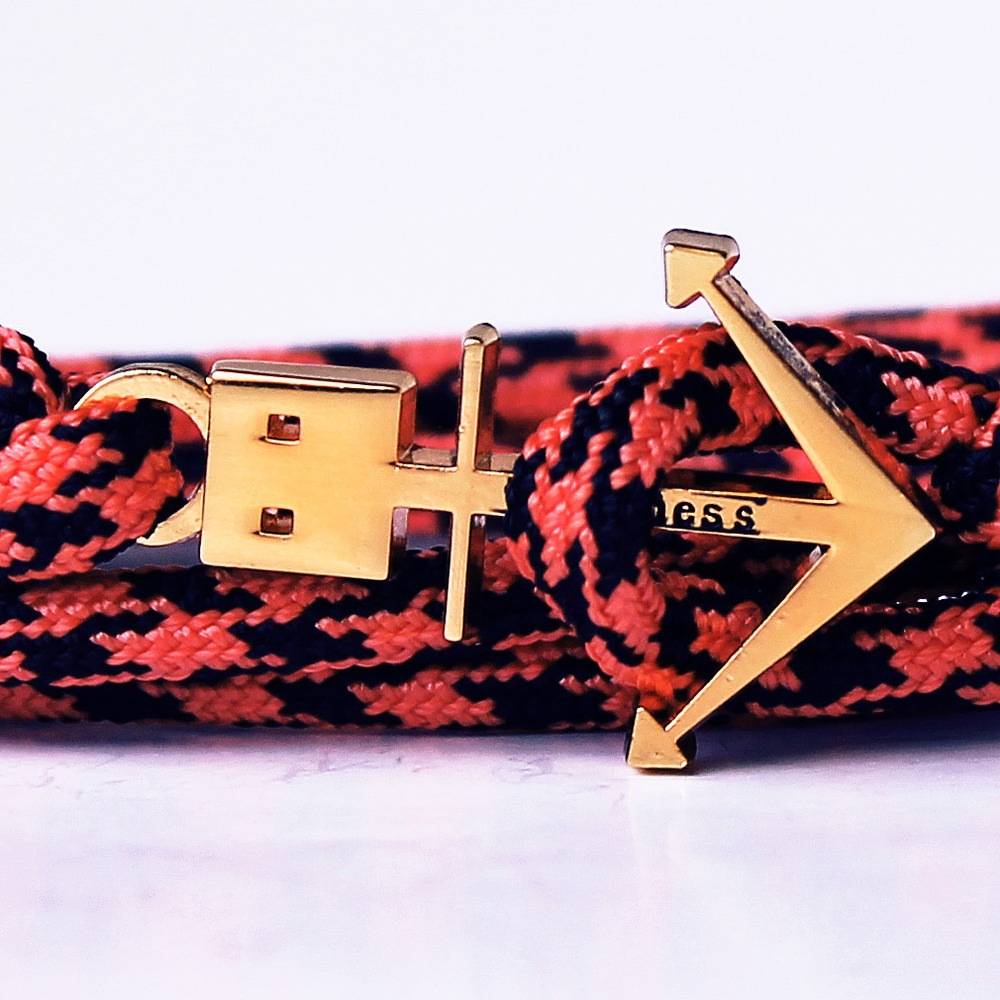 ANCHOR BRACELET SALMON