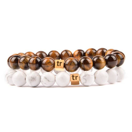 STONE BRACELETS WHITE TIGER