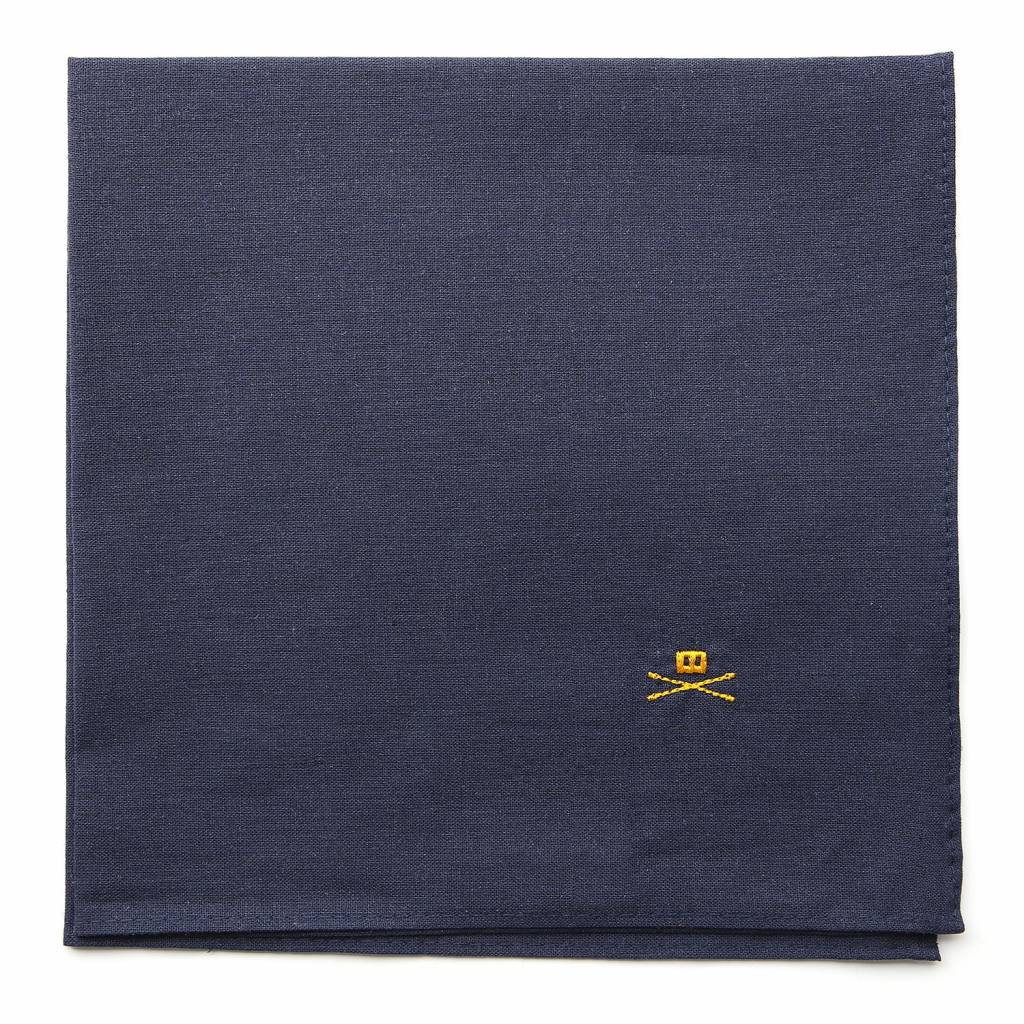 POCKET SQUARE NAVY