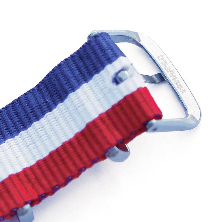 NATO STRAP RED/WHITE/BLUE